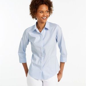 LL Bean button down top